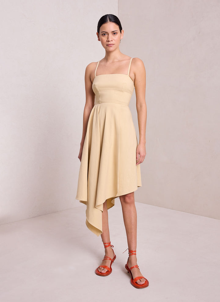 Verona Stretch Linen Dress